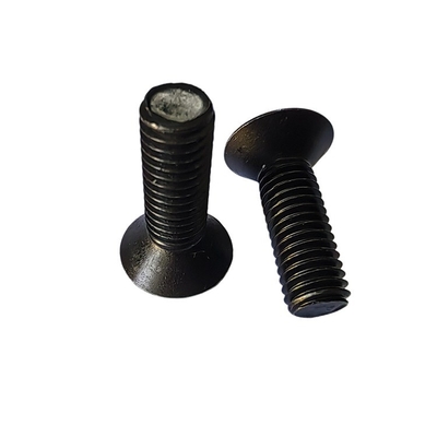 Verzoek van de klant legeringsstaal Volle draad Flat Countersunk Head Hex Socket Cap Schroef
