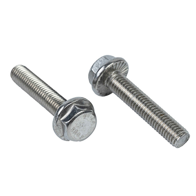 Roestvrij staal M4 M6 M8 M10 M12 DIN6921 Klasse 4.8.8.8 10.9 12.9 Hex flens hoofdbout