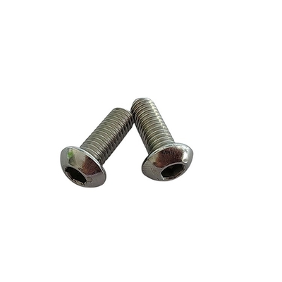 Roestvrij staal ronde M2 M2.5 Countersunk Hex hoofdbout voor mechanische en elektrische