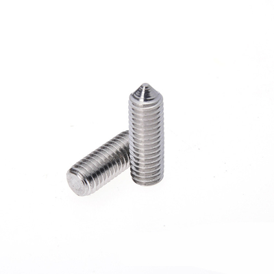 kracht Hexagon Socket Set Schroeven met kegelpunt in roestvrij staal voor machines