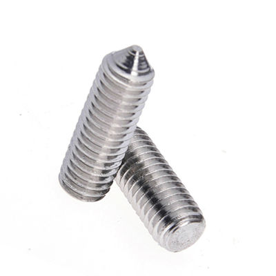 Hoogste draad punt machine Roestvrij staal punt instellen schroef met een stevige constructie