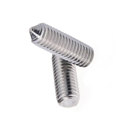 Schroeven van roestvrij staal met metrisch meetsysteem