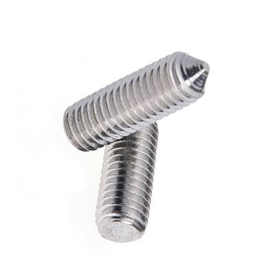 Schroeven met een punt in roestvrij staal met een punt in het zeshoekvormige stopcontact