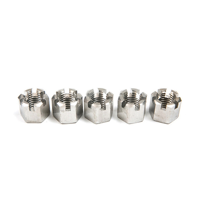 Roestvrij staal Aangepast koolstofstaal Ronde zelfvergrendelende moeren Aluminium Truck Lock Nuts