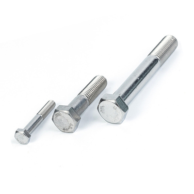 Aanpasbare grootte M8 M10 M12 M16 roestvrijstalen draad Hexagonale kopbout voor klepbouten