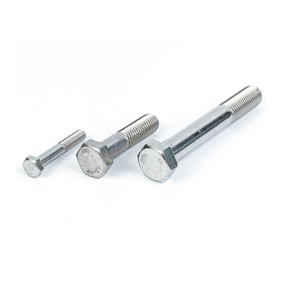 Plain Finish Roestvrij staal Hex Bolts Nuts Washers voor een sterke en duurzame bevestiging