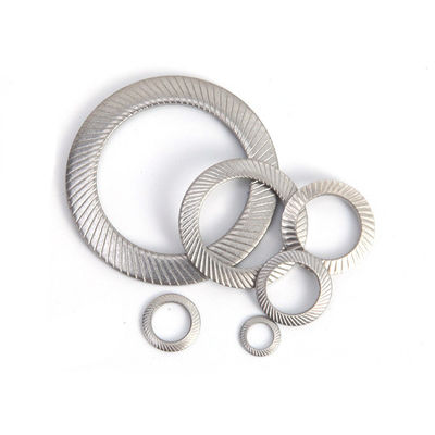 Plain Finish DIN roestvrij staal 304 wedge locking washer M4 M5 M6 M8 M10 M12 M16