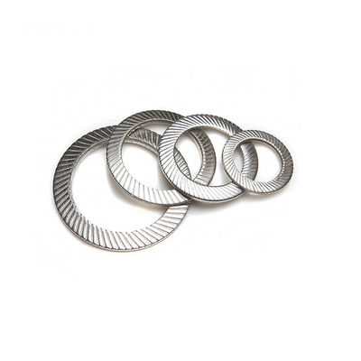 2024 Stainless Steel Locking Washer Printing Oblique Washers met buitenste tand