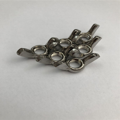 Standaard DIN roestvrij staal M6 M8 M10 Wing Nut Din315 Ss304 Butterfly Nuts