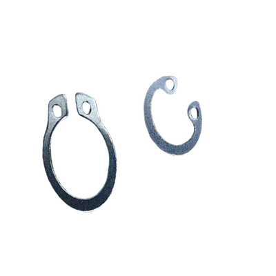 Plain Finish Rustvrij staal vasthoudende buitenste cirkel Snap Ring voor schachtverbinding