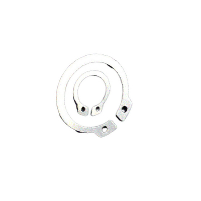 Plain Finish Rustvrij staal vasthoudende buitenste cirkel Snap Ring voor schachtverbinding
