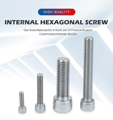 304 roestvrij staal aangepast Allen Hexagon Socket Cap hoofd schroeven Bolt M8 M10 M12