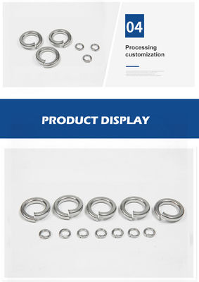 Gepersonaliseerde voor de lente Steel Shim Ring Thin Shim Washer SS304 roestvrij staal Standard DIN