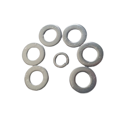 Plain Finish Metal Din125 Wasser Ring Gasket voor aangepaste grootte roestvrij staal