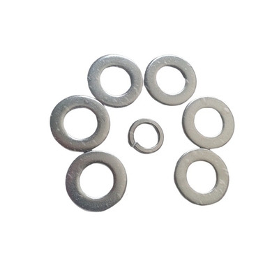 Plain Finish Metal Din125 Wasser Ring Gasket voor aangepaste grootte roestvrij staal