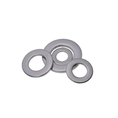 Plain Finish Metal Din125 Wasser Ring Gasket voor aangepaste grootte roestvrij staal