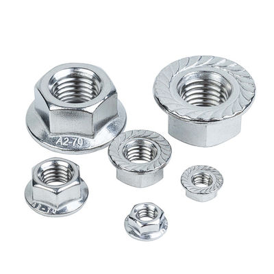 Imperial Measurement System roestvrij staal DIN934 Hex Nut M4 M5 M6 M8 M10 M12 bevestigingsmiddelen