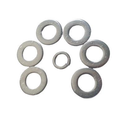DIN 125/DIN 9021 Flat Pad Metal Gasket Hardware Screw Gasket in 304 roestvrij staal