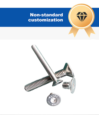 Precision A-level Strength Grade Pan Head Roestvrij staal Carbon Steel Machine Screws