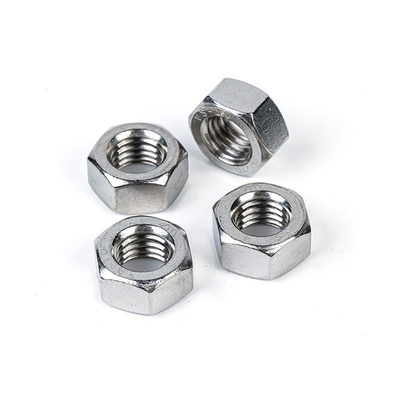 Metrisch meetsysteem Hexagon Nut in roestvrij staal 304 voor nauwkeurig bevestigen