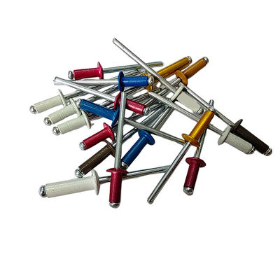 Stalen doorsnede 3,2-4,8/5 mm Anti-vibratie gekleurde ronde kop pop rivetten voor oceanic