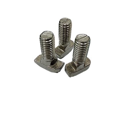 T-vormige schroef van roestvrij staal voor 45-serie M8*20-10 Aluminiumprofiel