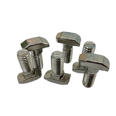 Panhead roestvrij staal M8 T studs T hoofd schroefbouten voor T slot aluminium profiel