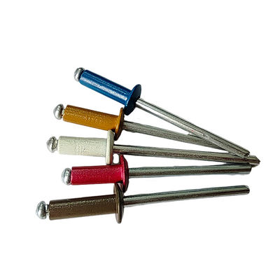 Versatile, niet-gecoate, open-end, ronde kop pop rivetten voor automobieltoepassingen