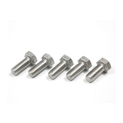 DIN933 931 Roestvrij staal 304 316 Hexagon Head Full Thread Hex Bolt Standard DIN