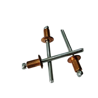 Versatile koperen open-end ronde kop pop rivetten voor industriële marine en bouw