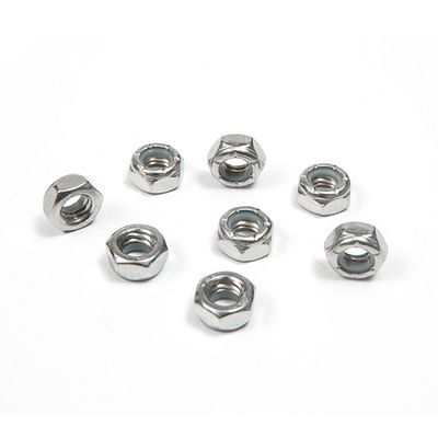 Olie- en gasindustrie Roestvrij staal Nylon insert slotnoot met warmtebestendige 304 afwerking