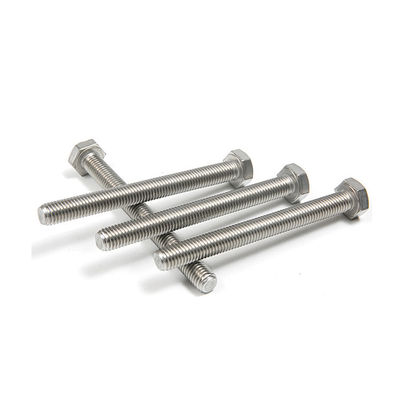 DIN933 Roestvrij staal 304 316 Hexagonale bouten voor de bouw