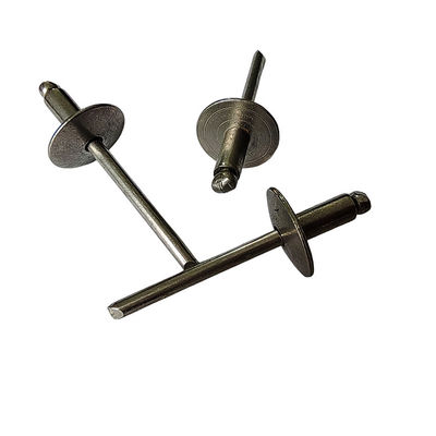 Grote rand Ronde kop Open type stalen blinde klinkers Hittebestendig en gemakkelijk te verwijderen