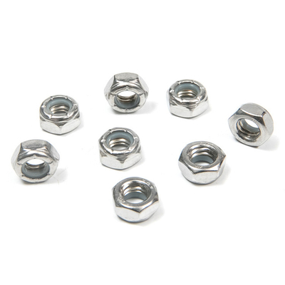 Roestvrij staal skateboard Truck Hardware Set Achsel Nut King Lock Nut Andere afwerking