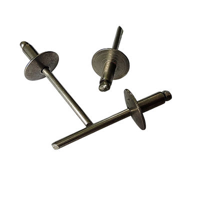 Vibratiebestendige multigreep rivetten van roestvrij staal met DIN-standaard en grote rand