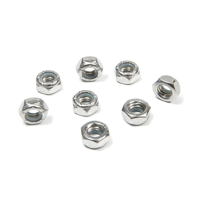 UNC roestvrij staal fijn draad Hex Nylon Insert Lock Nut 100% controle en betaalbaar