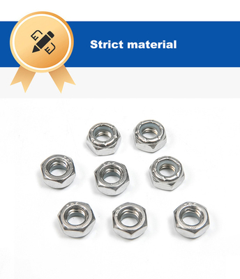 UNC roestvrij staal fijn draad Hex Nylon Insert Lock Nut 100% controle en betaalbaar