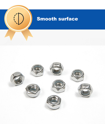 UNC roestvrij staal fijn draad Hex Nylon Insert Lock Nut 100% controle en betaalbaar