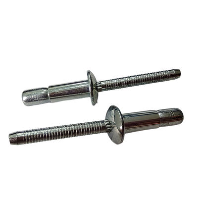 Goedkope Interlock SSPI-serie Carbon Steel Blind Rivets 20mm Lengte Helder afwerking