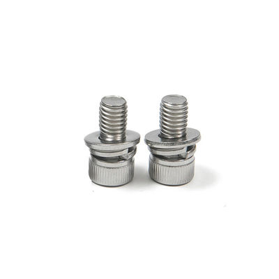 304 DIN912 Allen Sleutelbout en Noot Flat Spring Washer Combinatie met gepolijste afwerking