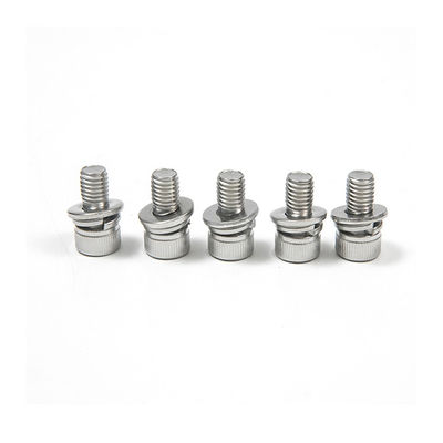 100% geïnspecteerd M5 M6 M8 roestvrij staal Allen hoofdkap schroef met wasmachine assortiment