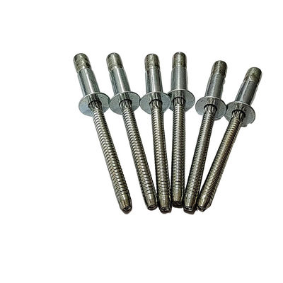 Hoge sterkte interlock SSPI-serie Blind Rivets Iron Countersunk Head ISO Standard