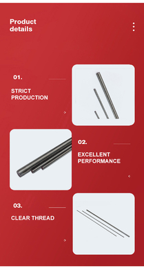 100% geïnspecteerd DIN 975 full threaded rod roestvrij staal draadstok voor 2024