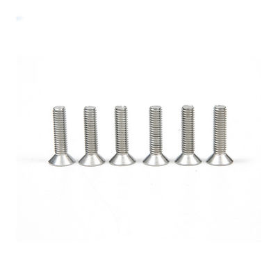 Hoge sterkte A-niveau 304 roestvrij staal Countersunk Head Flat Hex Socket M4 M5 M6 M8