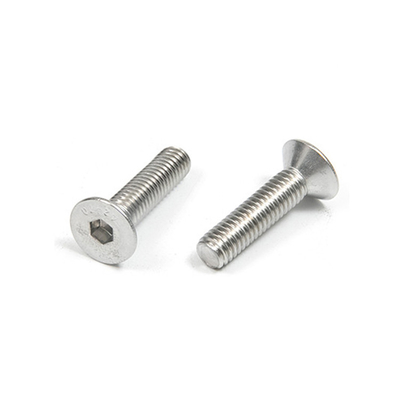304 316L roestvrij staal Flat Head Allen Bolts DIN7991 Countersunk Head Socket Head Screw