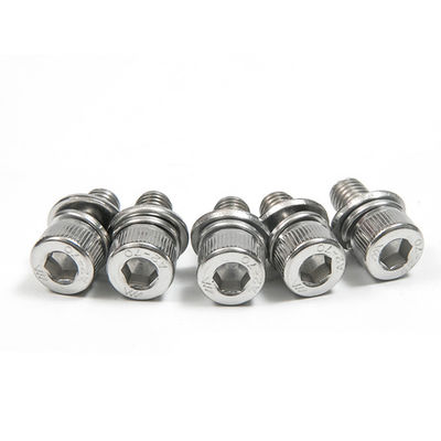 Stainless Steel Din 912 Hexagon Socket Head Cap Schroef met gekneusd kaaskop en wasmachines
