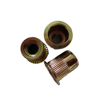 Zilveren zinkgeplatte koolstofstaal met draad, open klinknagel, voor industriële toepassingen