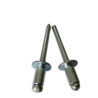 3.0mm Open End Blind Rivets voor natuur/kleur ijzeren ronde kop Rivets in heldere afwerking