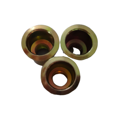 Automobiele industrie Gemakkelijk te installeren Geel Zinkgeplatte Carbon Steel Flat Head Rivet Nut