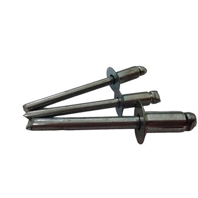 Hoge sterkte 4,8 mm Open End Blind Rivets met Iron Countersunk Head in heldere afwerking